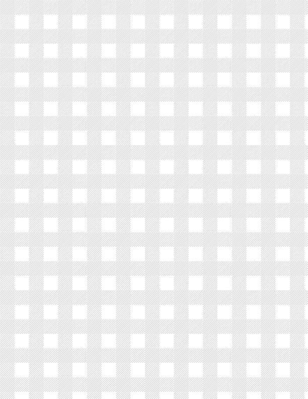 Buffalo Check White on White