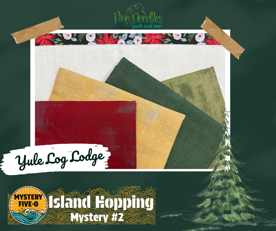 Mystery Five-O Island Hopping Yule Log Lodge Kit