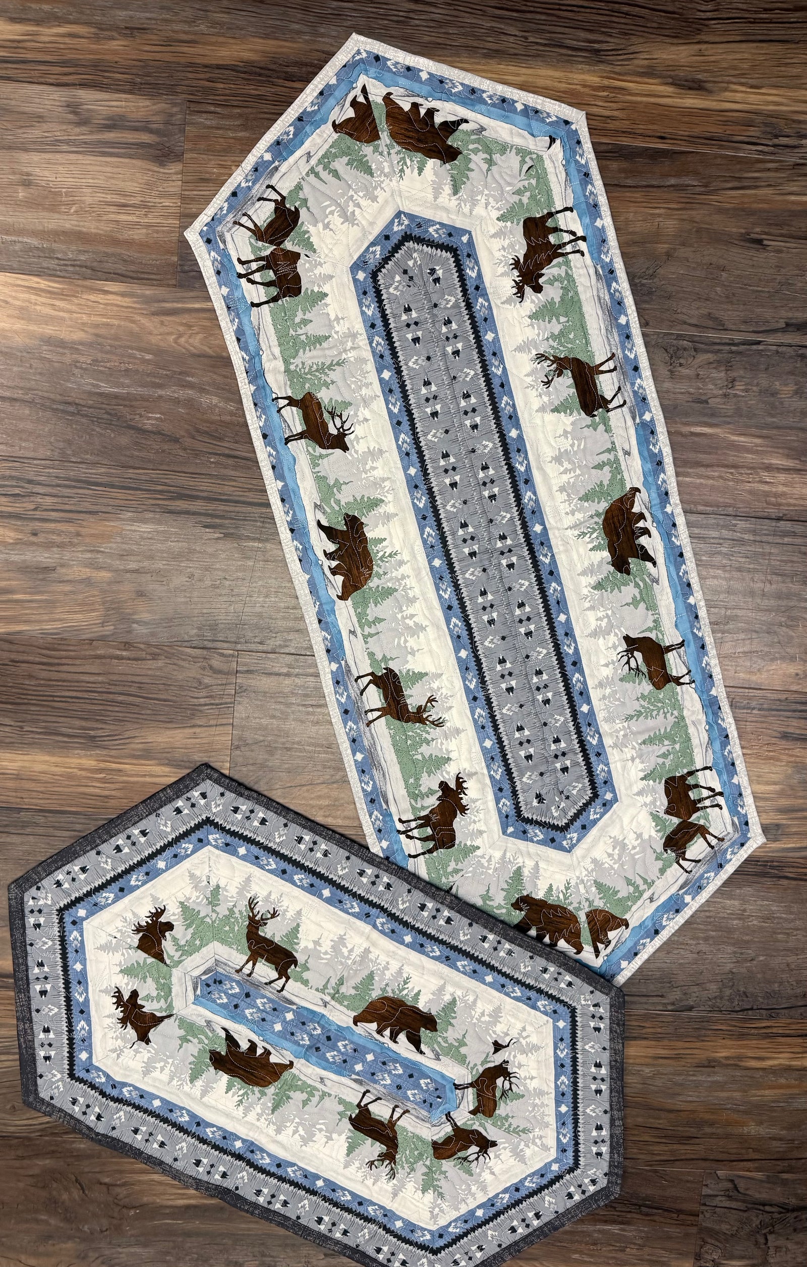 1 1/2 yard Repeating Stripe Multi