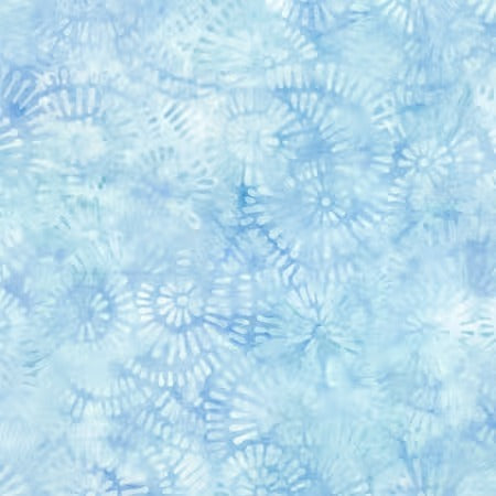 Light Blue Pins & Needles Batik