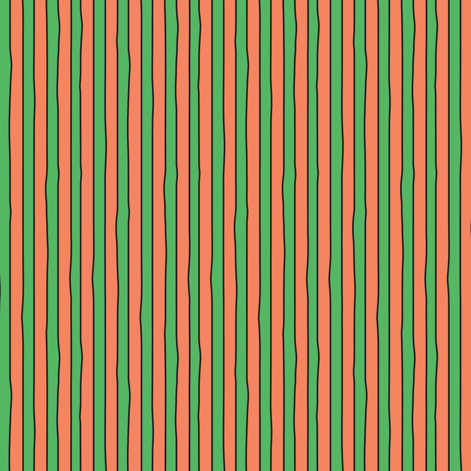 Goodnight Moon GNM Stripe Orange/Green
