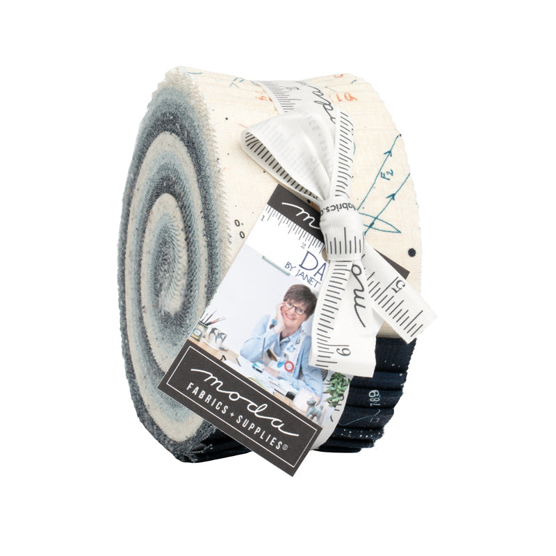 Data Jelly Roll by Janet Clare for Moda