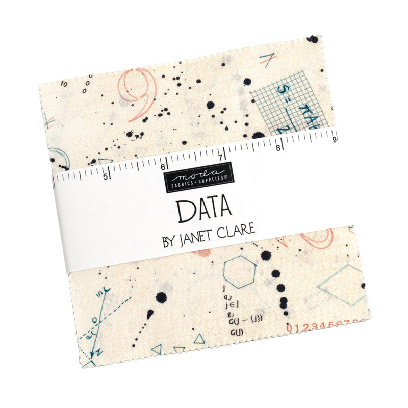 Data Charm Pack by Janet Clare for Moda