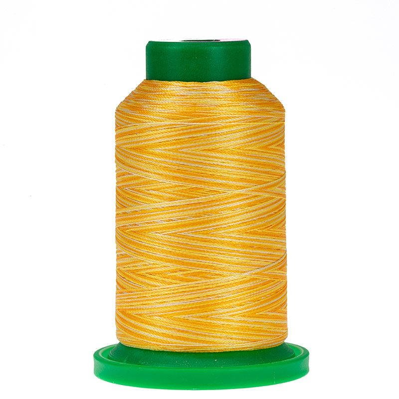 9925 Saffron Isacord Variegated Thread 1000m