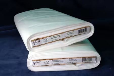 Non-Woven Fusible Light Weight White 20in x 1yd