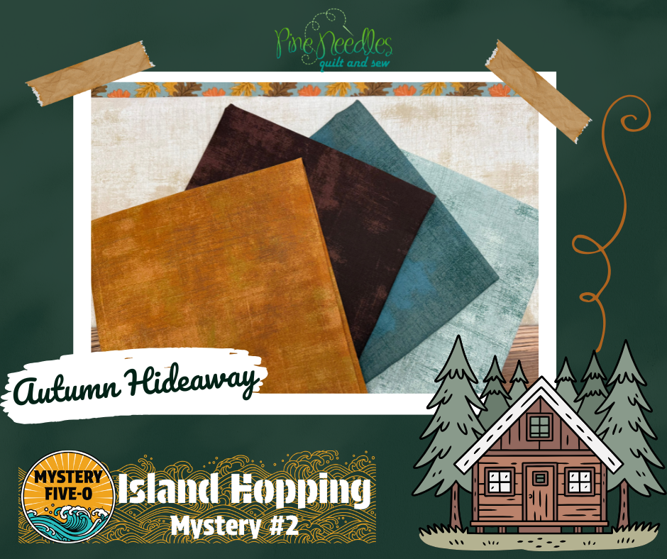 Mystery Five-O Island Hopping Autumn Hideaway Kit