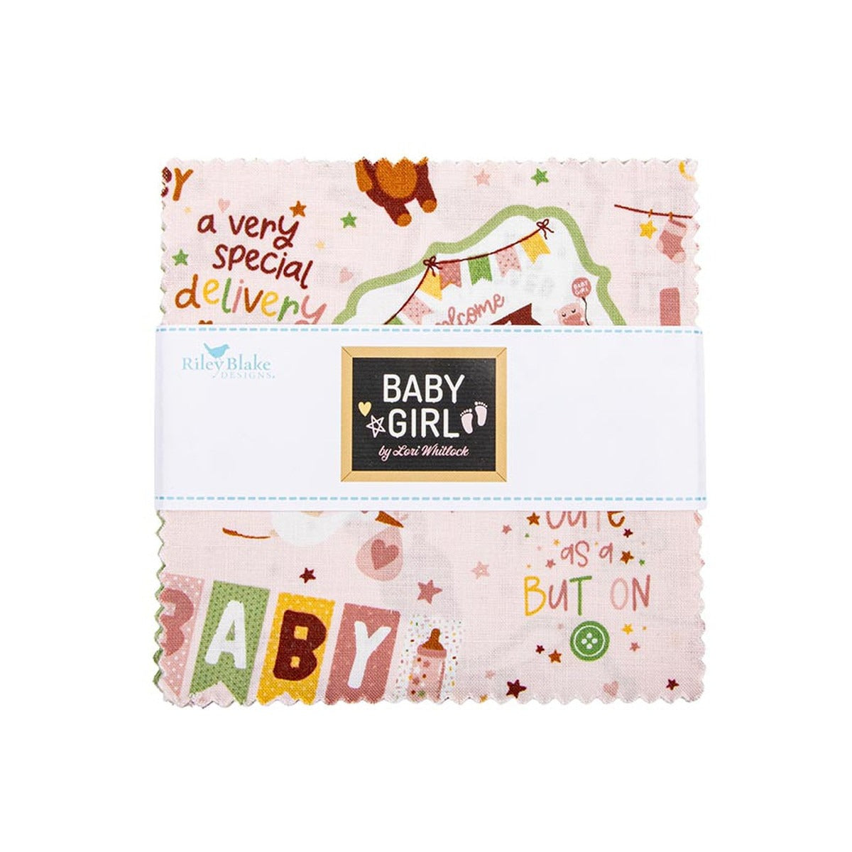Baby Girl 5" Stacker