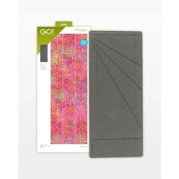 GO! Strip Cutter 2 1/2" (2" Finished) 3 Strips Die