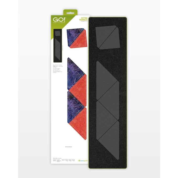 GO! Setting Triangles-4" Finished Die