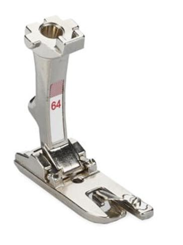FOOT #64, Straight Stitch Hemmer 4mm