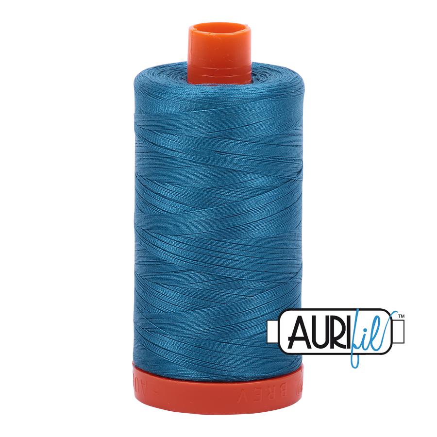 Aurifil 1422yds Medium Teal