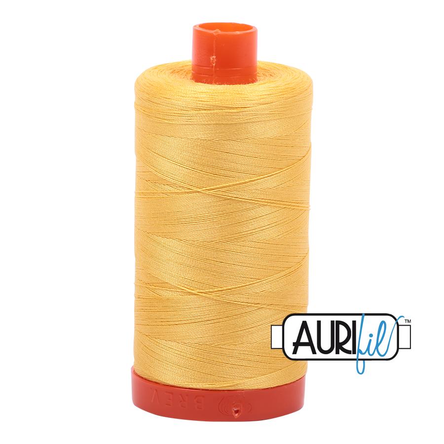 Aurifil 1422yds Pale Yellow