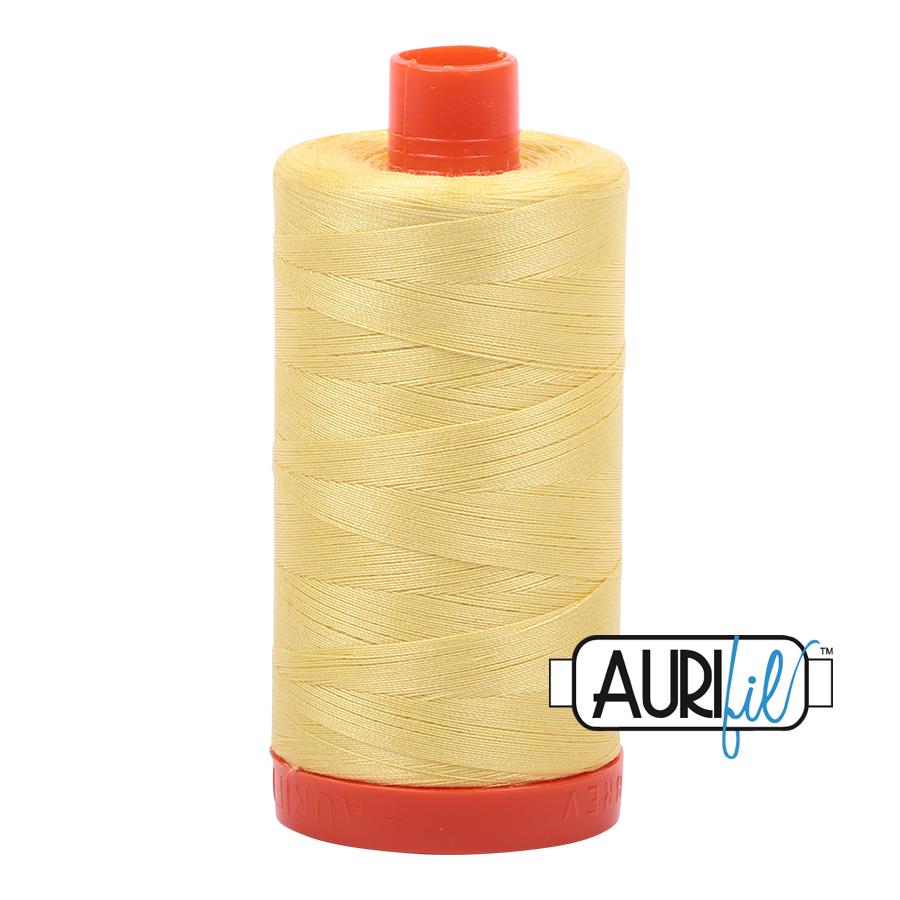 Aurifil 1422yds Lemon