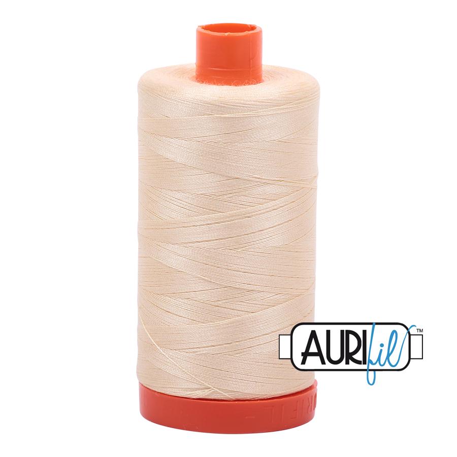 Aurifil 1422yds Butter