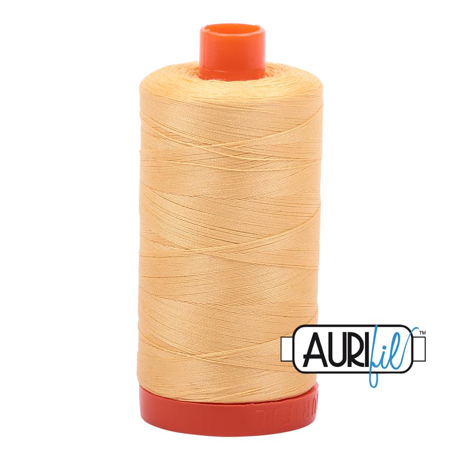 Aurifil 1422yds Medium Butter