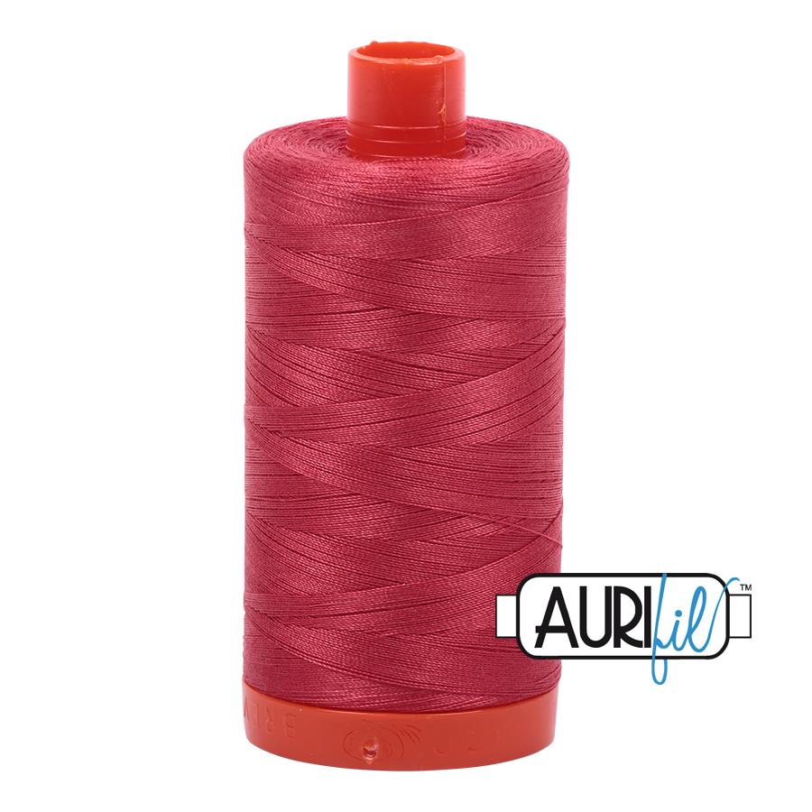 Aurifil 1422yds Red Peony