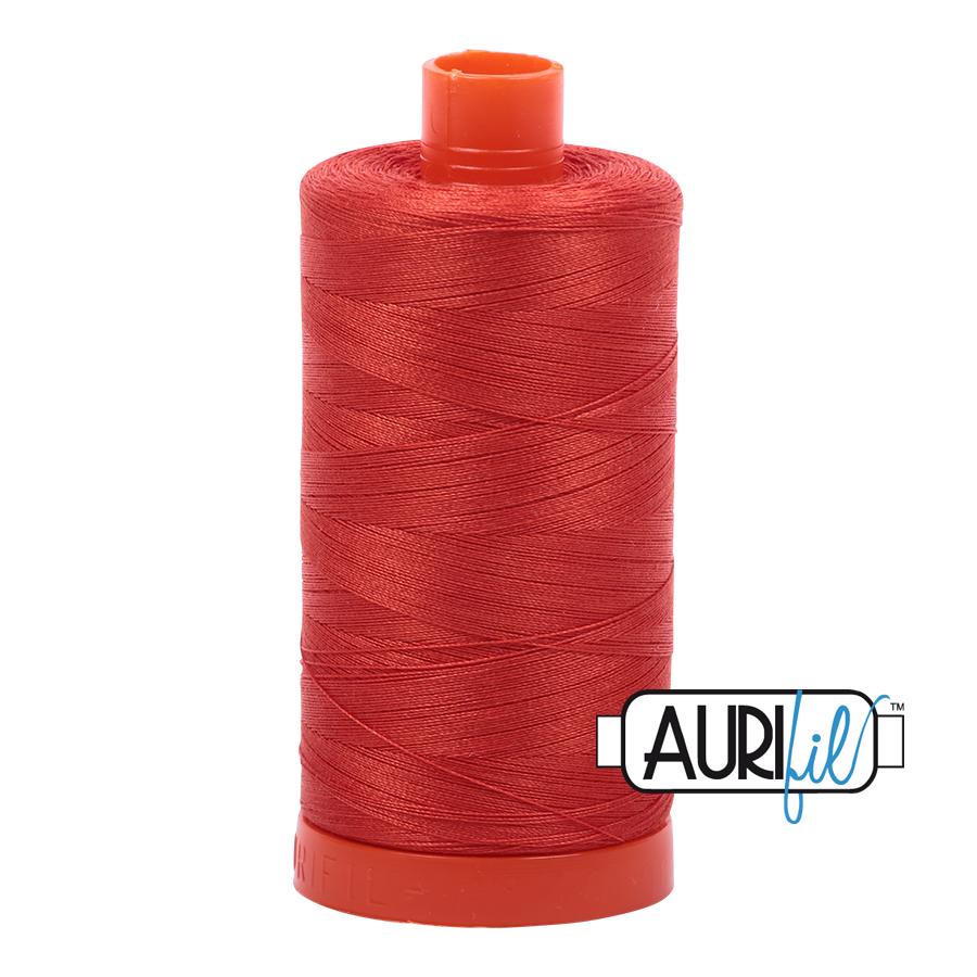 Aurifil 1422yds Red Orange