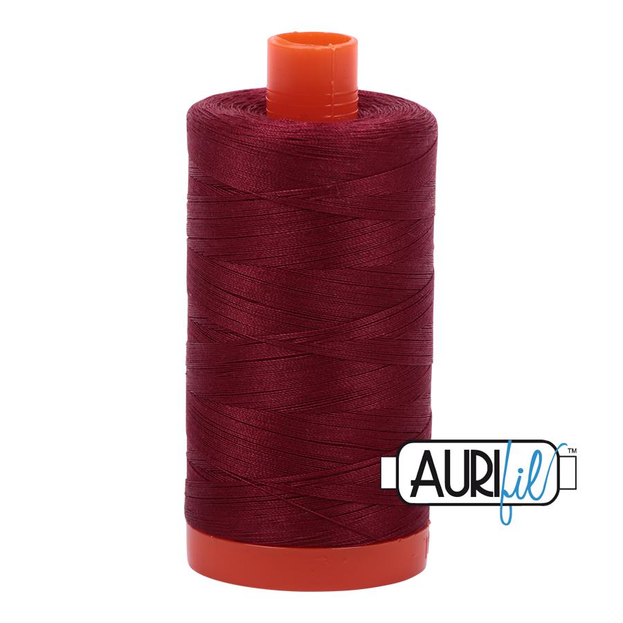 Aurifil 1422yds Dk Carmine Red