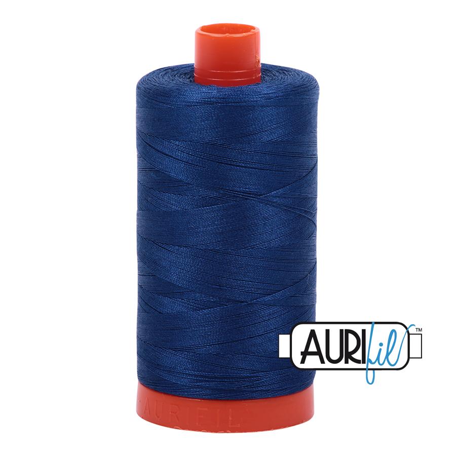 Aurifil 1422yds Dk Delft Blue