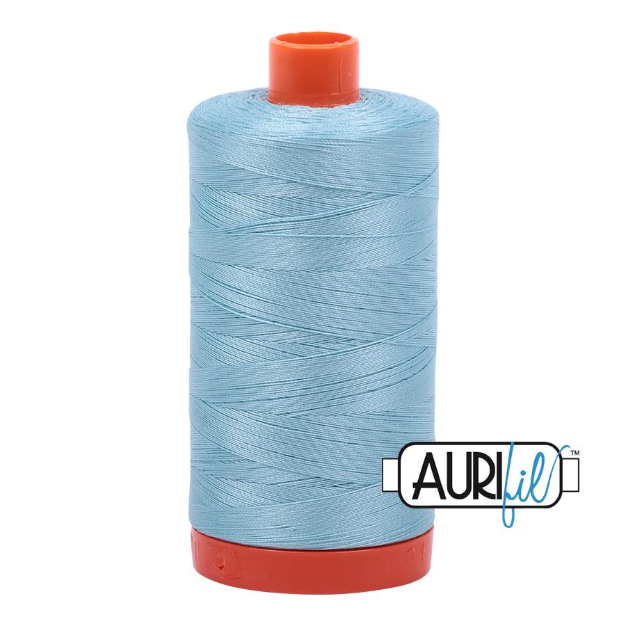 Aurifil 1422yds Lt Grey Turquo