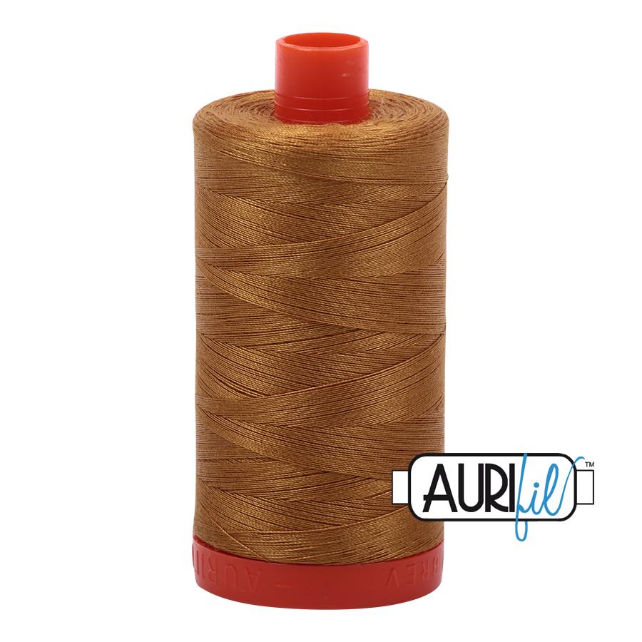 Aurifil 1422yds Brass