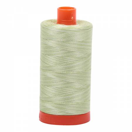 Aurifil 1422yds Variegated Light Spring Green