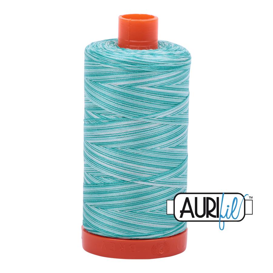 Aurifil 1422yds Variegated Sea Mist