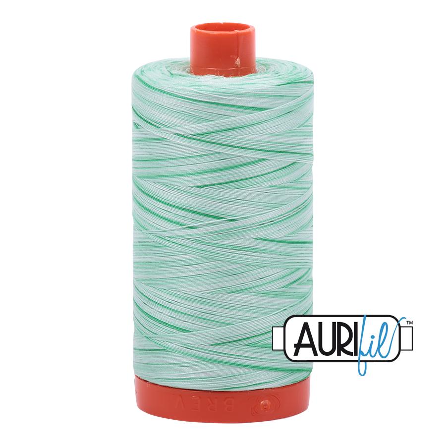 Aurifil 1422yds Variegated Mint Julep