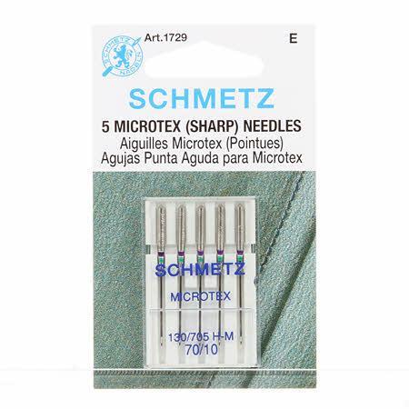 Schmetz Sharp/Microtex Needle 70/10