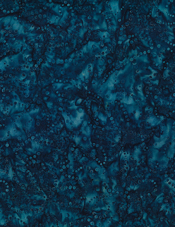 Swirly Dots Midnight Blue