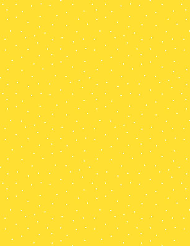 Pindots Bright Yellow/White