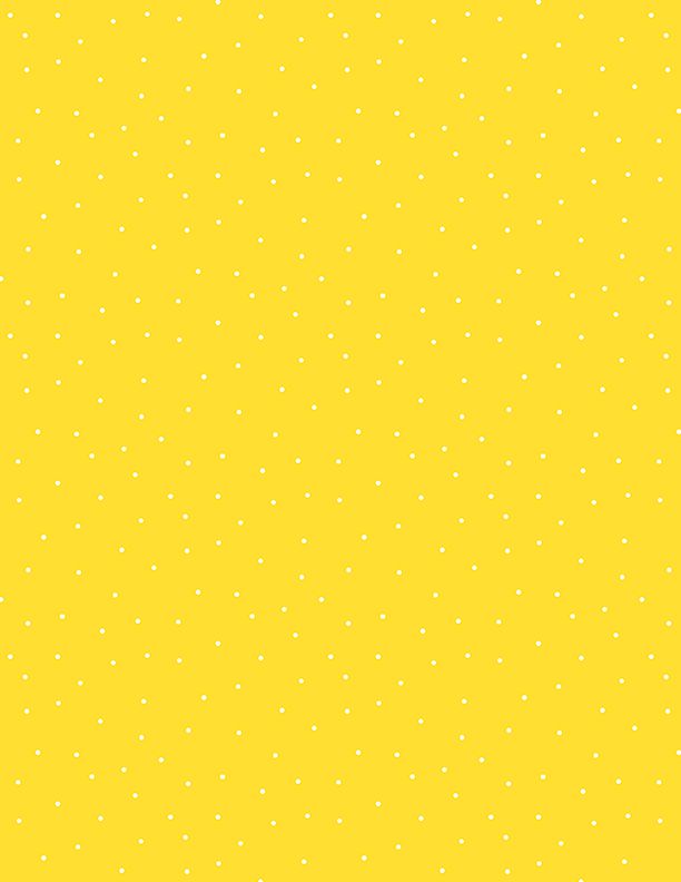 Pindots Bright Yellow/White