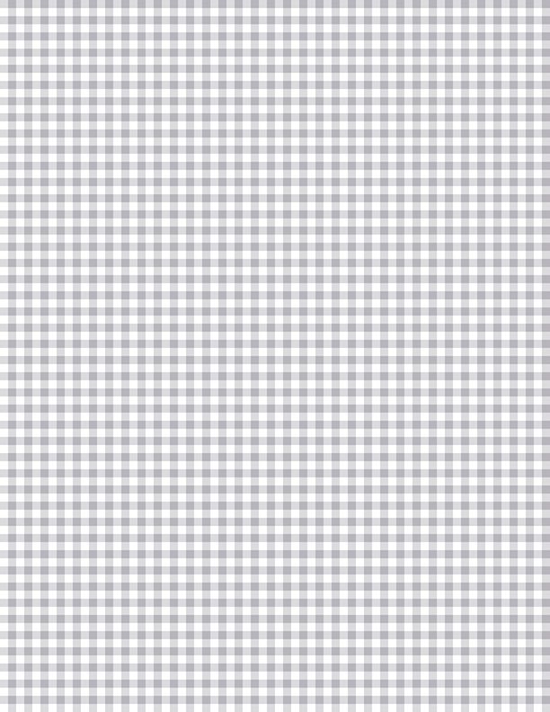 Mini Gingham White/Gray