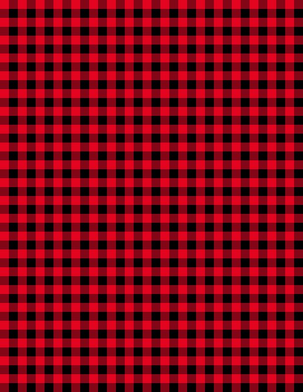 Gingham Red/Black