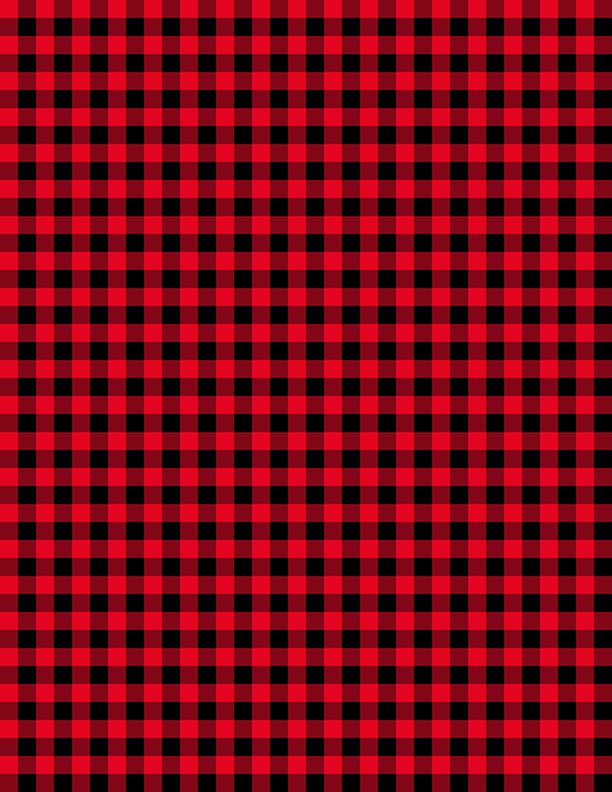 Gingham Red/Black