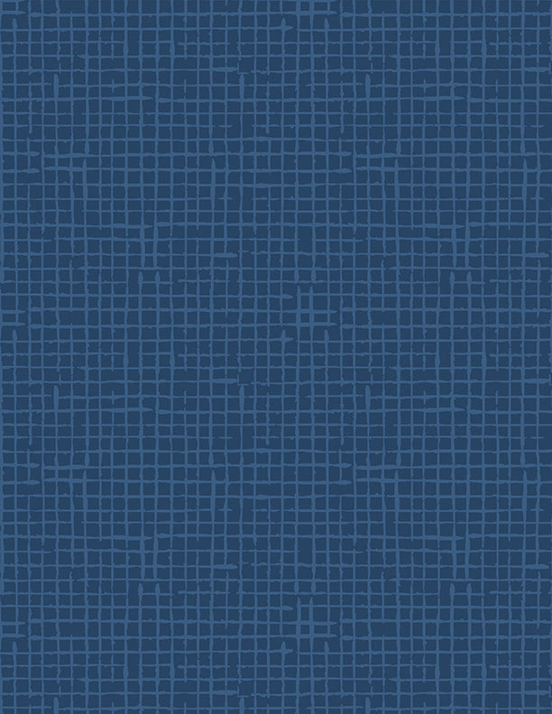 Grid Texture Navy