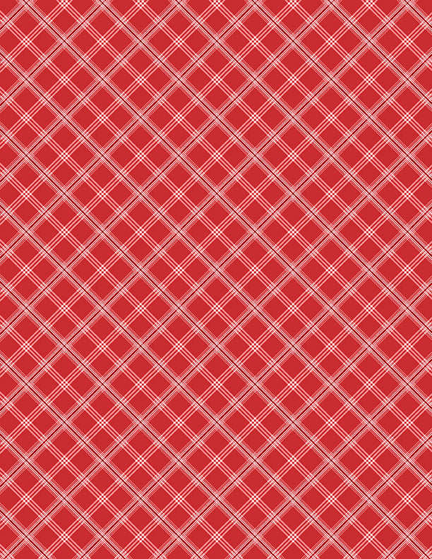 Plaid Red