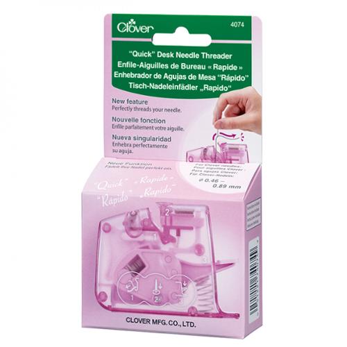 Quick Desk Needle Threader Pink