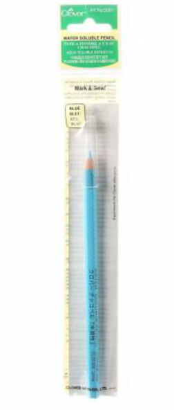 Water Soluble Pencil Blue