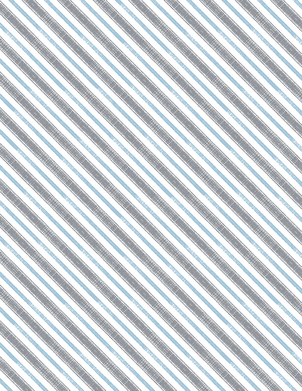 Diagonal Stripe White