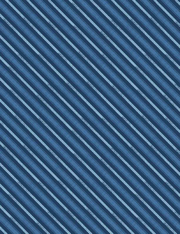 Diagonal Stripe Navy