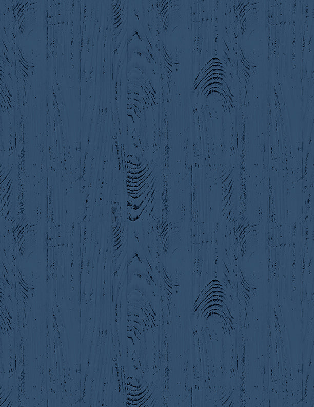 Wood Texture Navy