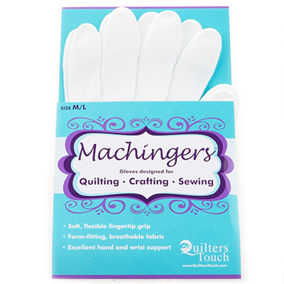 Machingers Quilting Gloves sz Med/Lg