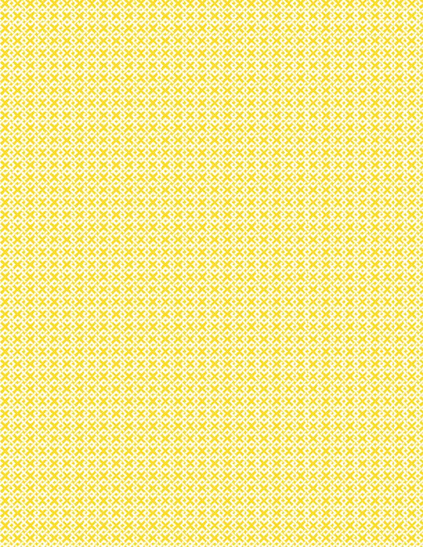 Criss Cross Two White/Bright Yellow