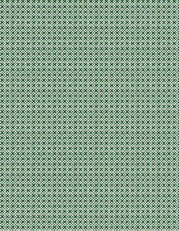 Criss Cross Two White/Dark Green