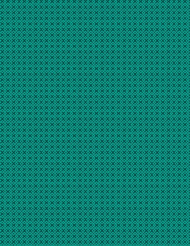 Criss Cross Two Teal/Dark Teal
