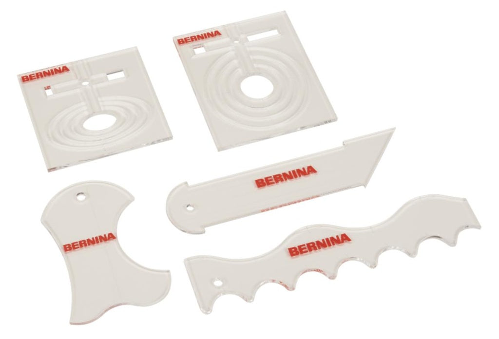 Bernina Ruler Kit Sit-Down, 5pc