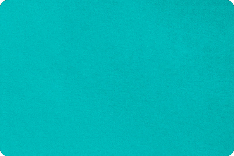 Teal Solid Cuddle 3 Extra Wide 90"