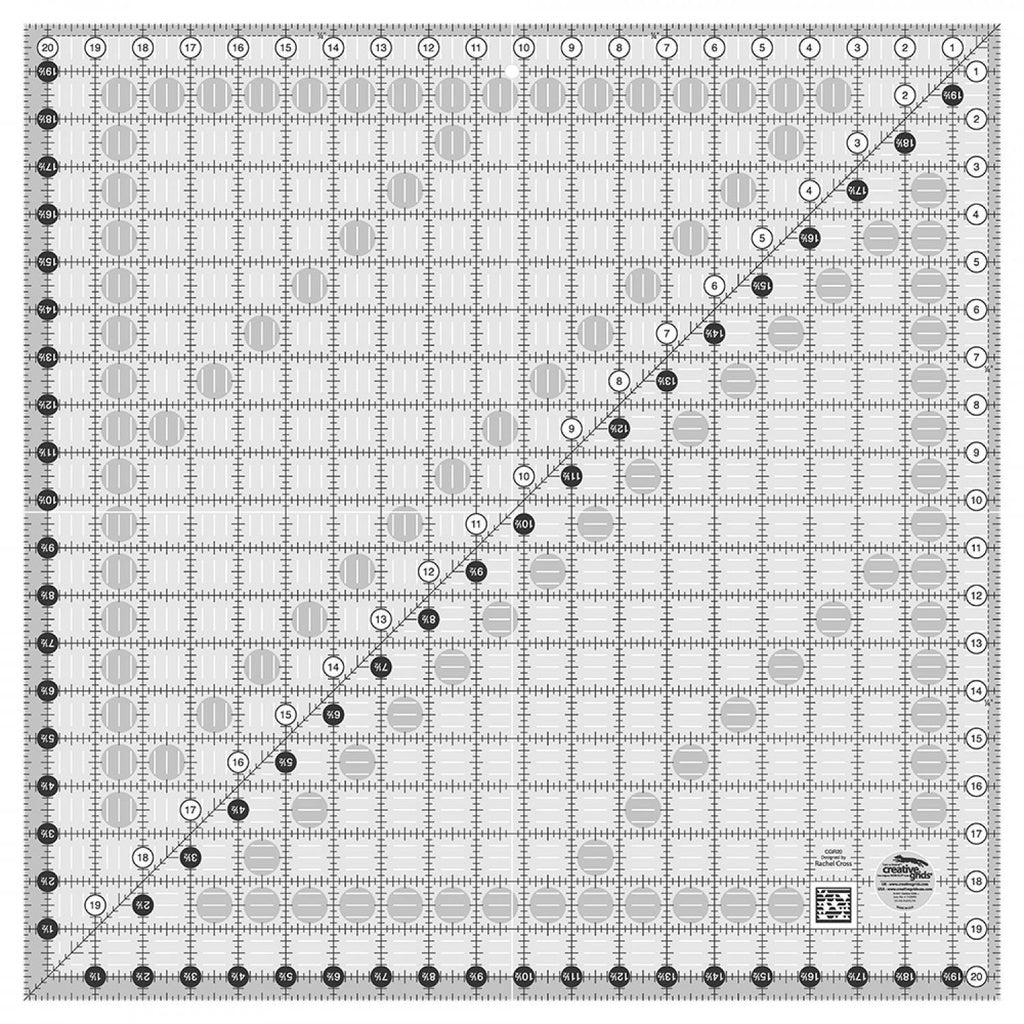 Creative Grids 20.5 SQ Ruler