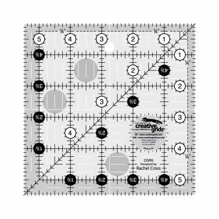 Creative Grids 5.5" SQ Ruler